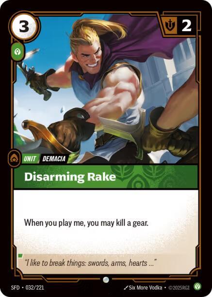 Disarming Rake, Spiritforged 032/221