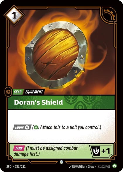 Doran's Shield, Spiritforged 033/221