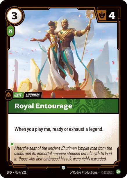 Royal Entourage, Spiritforged 039/221