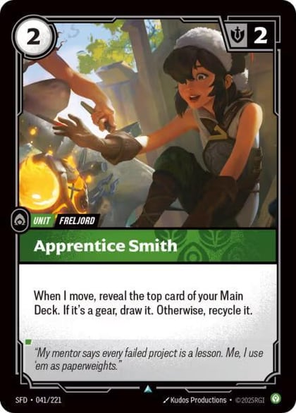 Apprentice Smith, Spiritforged 041/221
