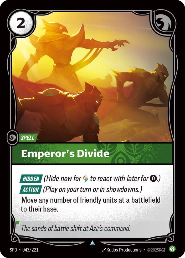 Emperor's Divide, Spiritforged 043/221