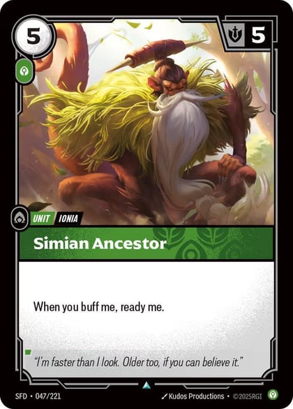 Simian Ancestor, Spiritforged 047/221