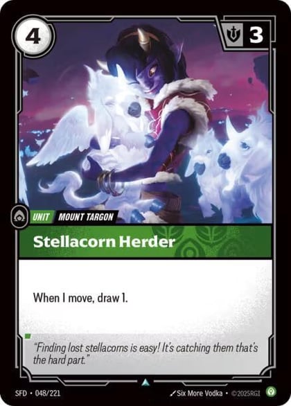 Stellacorn Herder, Spiritforged 048/221