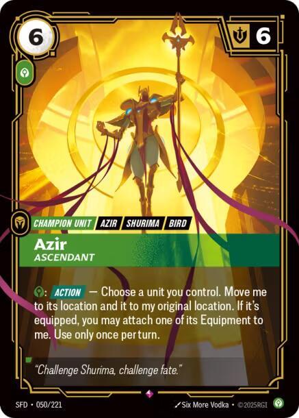 Azir - Ascendant, Spiritforged 050/221