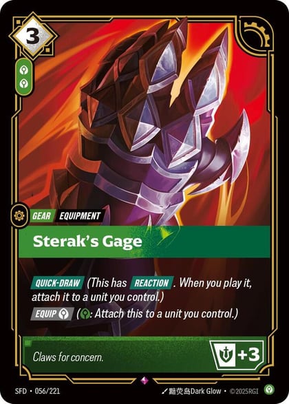 Sterak's Gage, Spiritforged 056/221