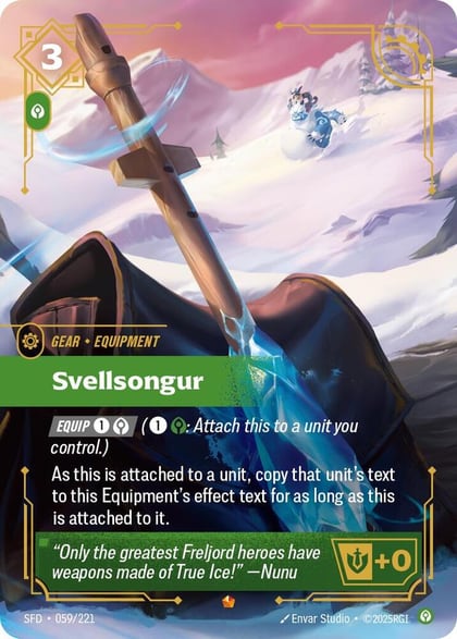 Svellsongur, Spiritforged 059/221