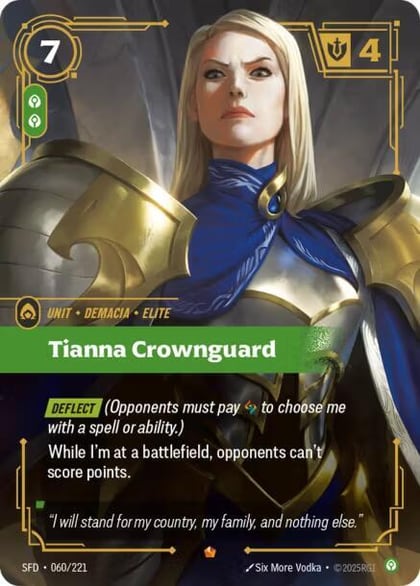 Tianna Crownguard, Spiritforged 060/221