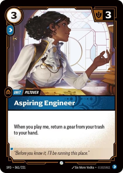 Aspiring Engineer, Spiritforged 061/221