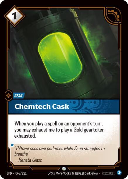 Chemtech Cask, Spiritforged 063/221