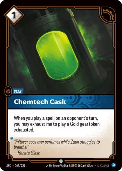 Chemtech Cask, Spiritforged 063/221