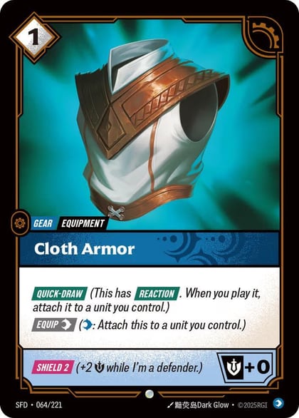 Cloth Armor, Spiritforged 064/221