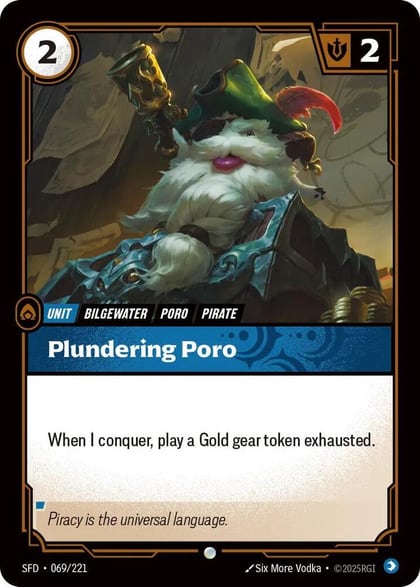 Plundering Poro, Spiritforged 069/221