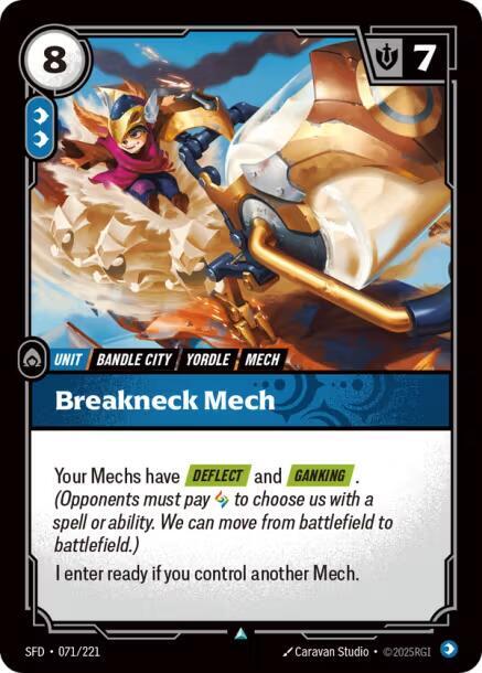 Breakneck Mech, Spiritforged 071/221
