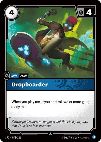 Dropboarder, Spiritforged 072/221