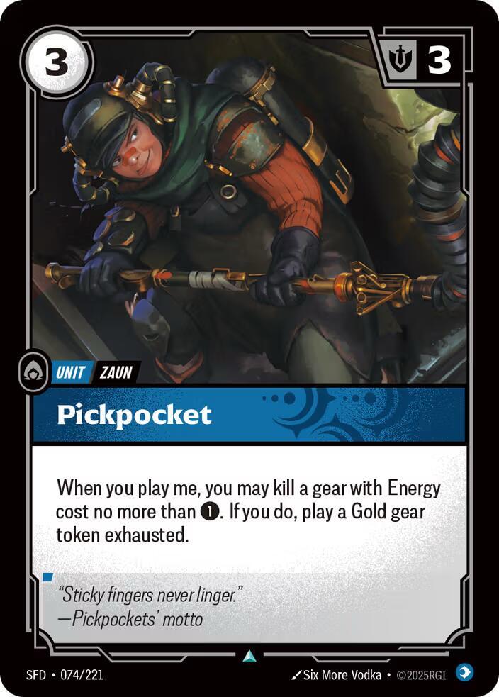 Pickpocket, Spiritforged 074/221