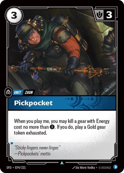 Pickpocket, Spiritforged 074/221