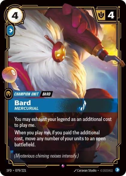 Bard - Mercurial, Spiritforged 079/221