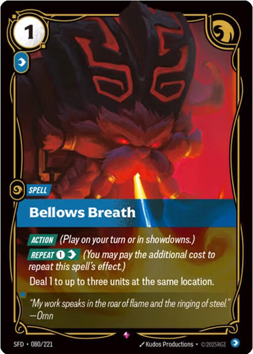 Bellows Breath, Spiritforged 080/221