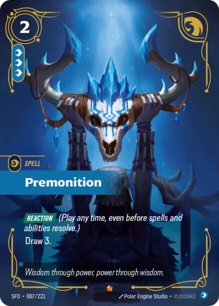Premonition, Spiritforged 087/221