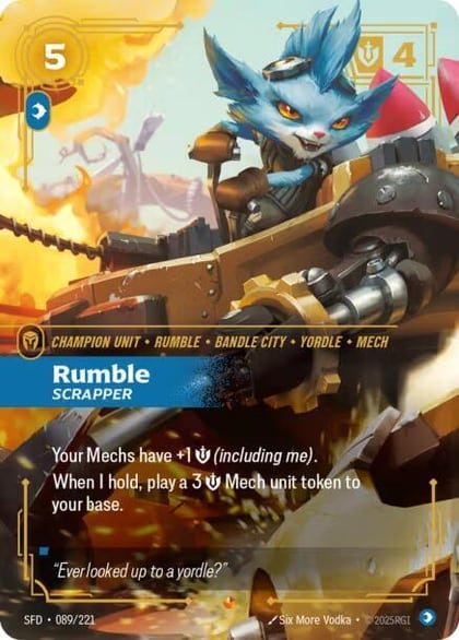 Rumble - Scrapper, Spiritforged 089/221