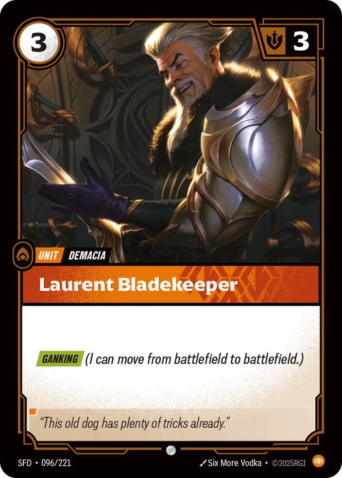 Laurent Bladekeeper, Spiritforged 096/221