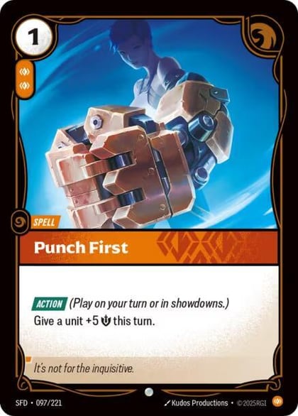 Punch First, Spiritforged 097/221