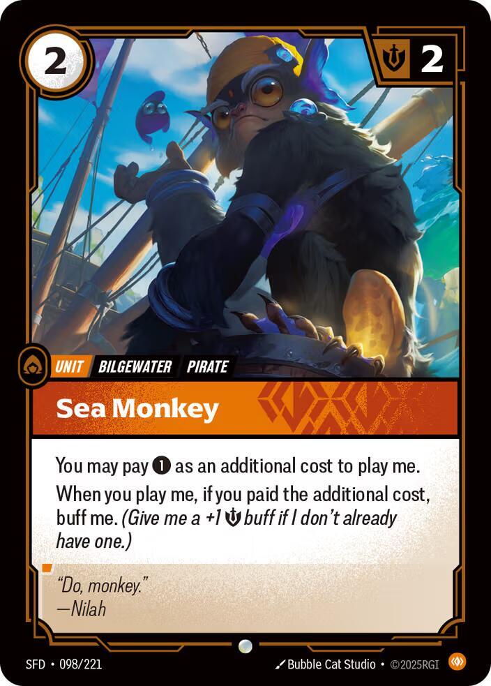 Sea Monkey, Spiritforged 098/221