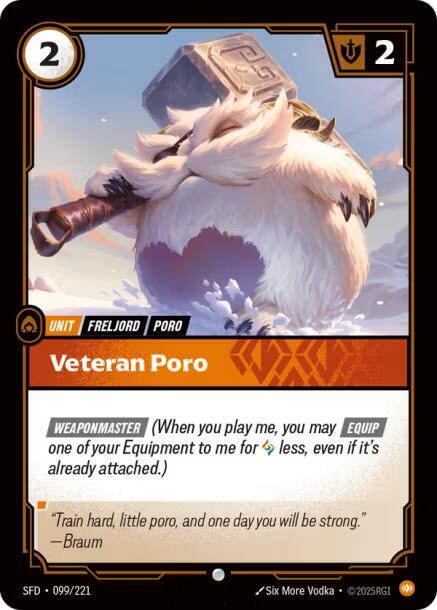 Veteran Poro, Spiritforged 099/221