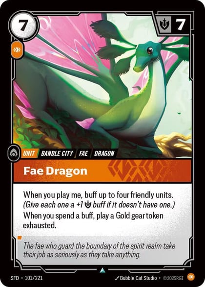 Fae Dragon, Spiritforged 101/221
