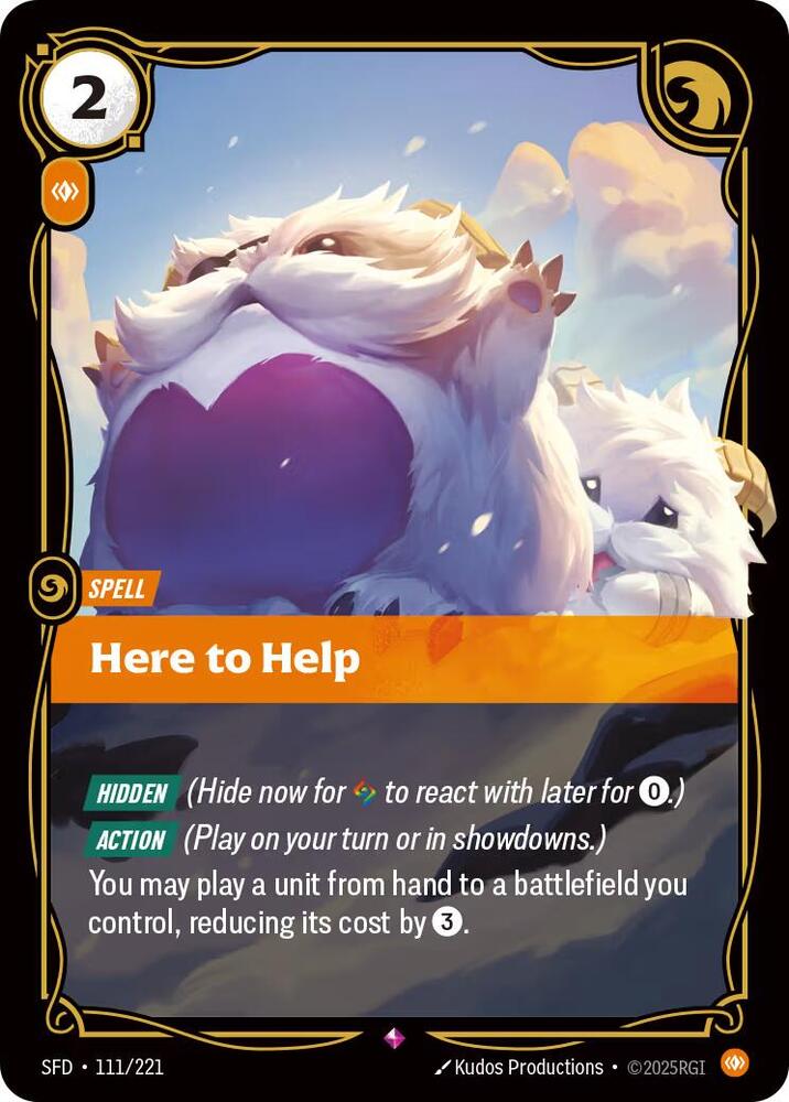 Here to Help, Spiritforged 111/221