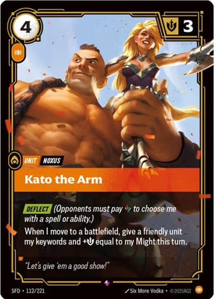 Kato the Arm, Spiritforged 112/221
