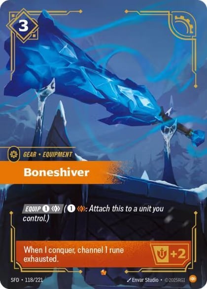 Boneshiver, Spiritforged 118/221