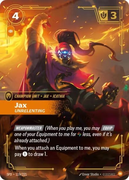 Jax - Unrelenting, Spiritforged 119/221