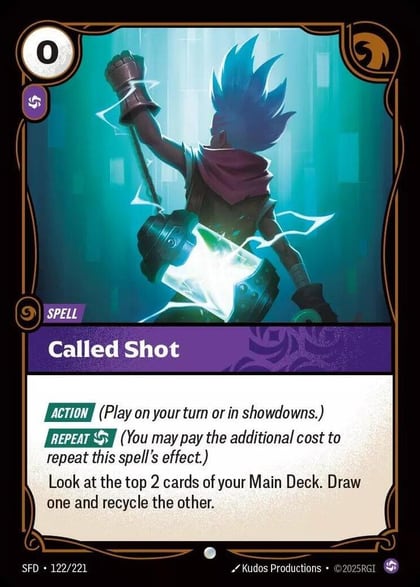 Called Shot, Spiritforged 122/221
