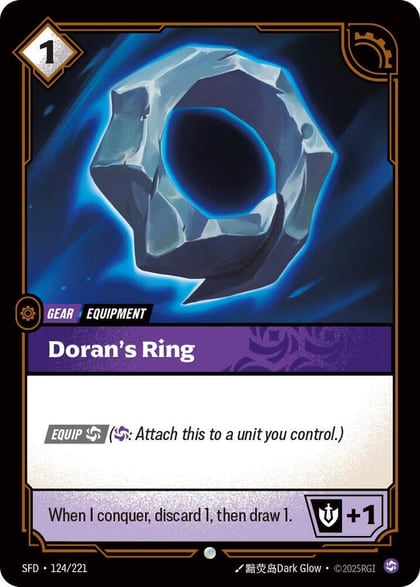 Doran's Ring, Spiritforged 124/221