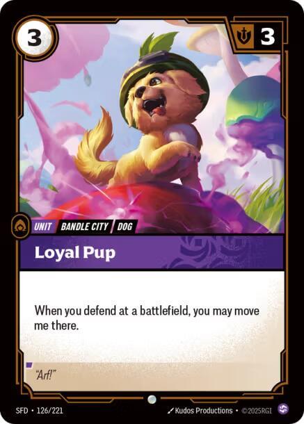 Loyal Pup, Spiritforged 126/221