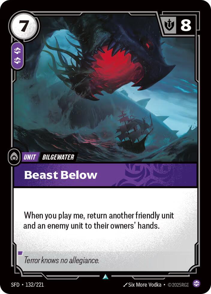Beast Below, Spiritforged 132/221