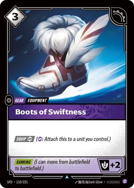 Boots of Swiftness, Spiritforged 133/221