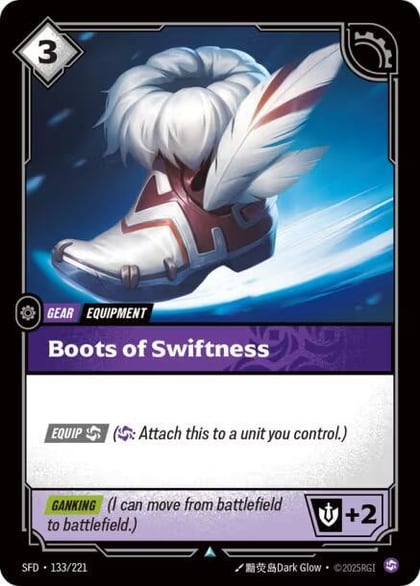 Boots of Swiftness, Spiritforged 133/221