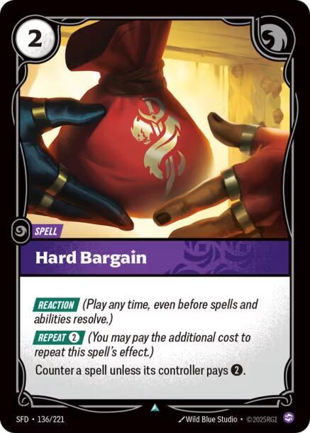 Hard Bargain, Spiritforged 136/221