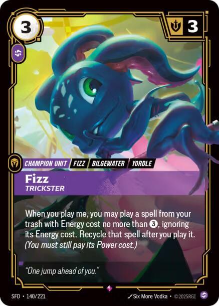 Fizz - Trickster, Spiritforged 140/221