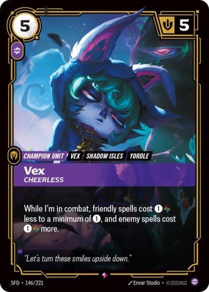 Vex - Cheerless, Spiritforged 146/221