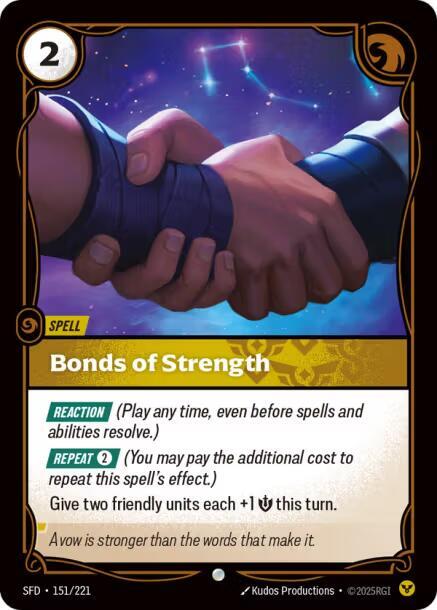 Bonds of Strength, Spiritforged 151/221