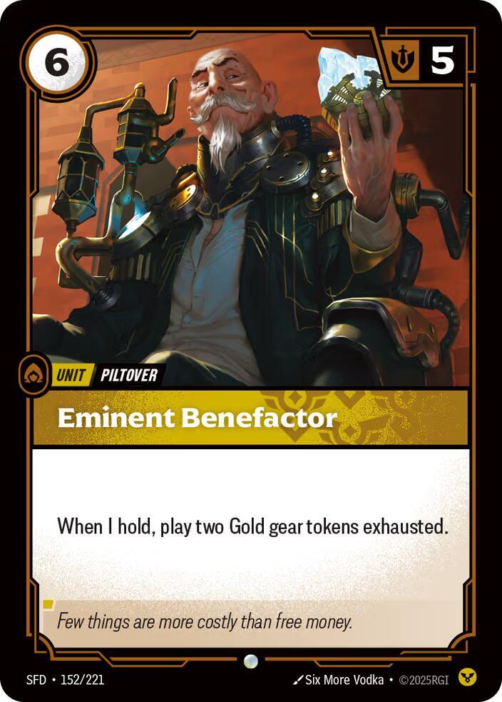 Eminent Benefactor, Spiritforged 152/221