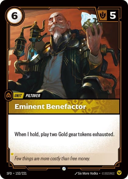 Eminent Benefactor, Spiritforged 152/221