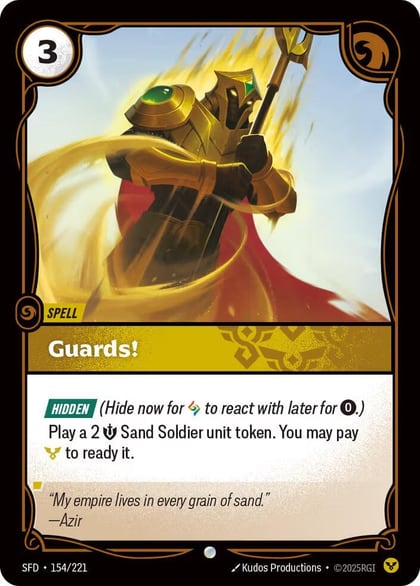 Guards!, Spiritforged 154/221