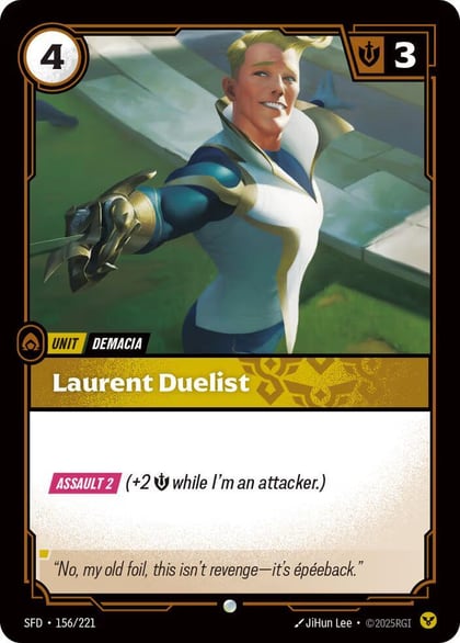 Laurent Duelist, Spiritforged 156/221