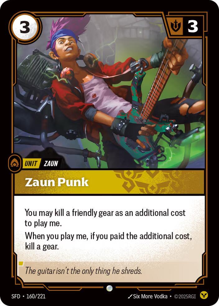 Zaun Punk, Spiritforged 160/221