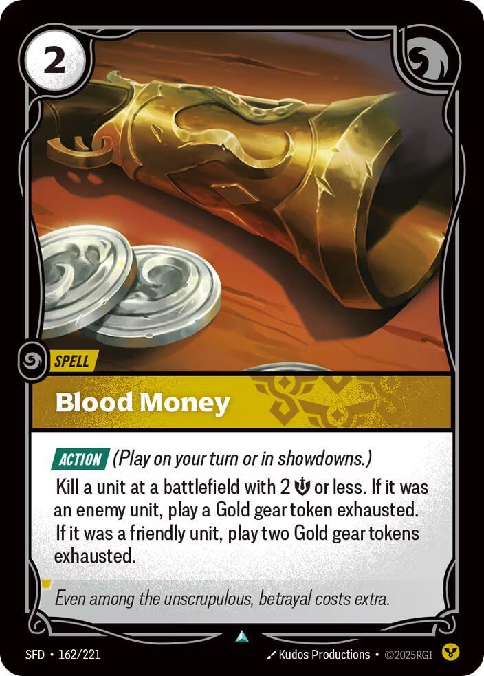 Blood Money, Spiritforged 162/221