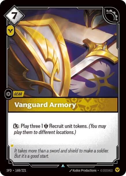 Vanguard Armory, Spiritforged 168/221